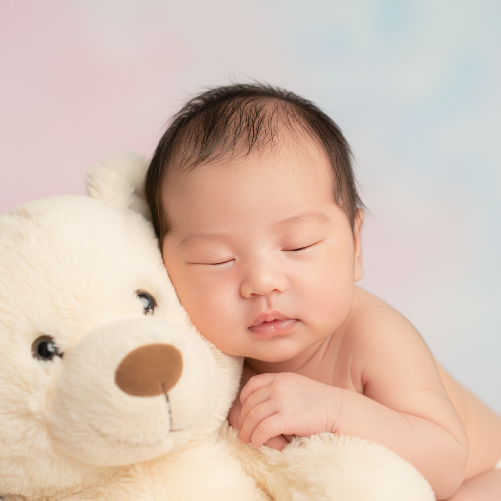 Carnation porcelaine · Avec doudou