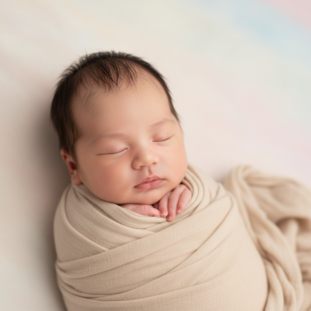 Carnation porcelaine · Endormi paisible