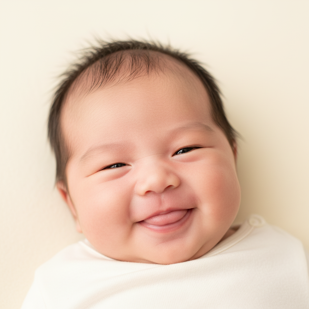 Carnation porcelaine · Petite grimace
