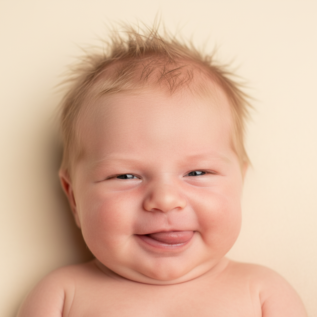 Carnation claire · Petite grimace