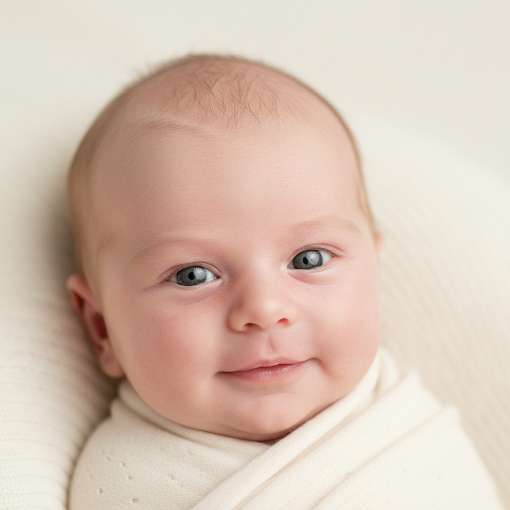 Carnation claire · Sourire éveillé