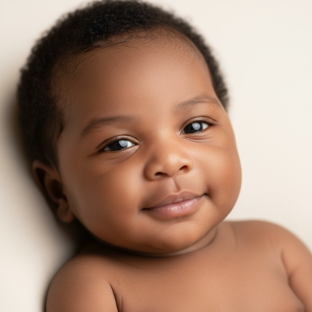 Carnation brune · Sourire éveillé